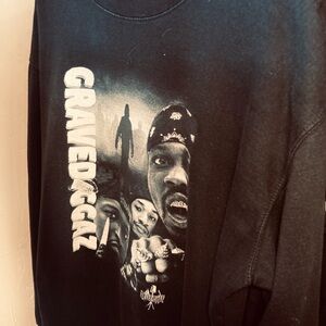 Men’s xl black Gravediggaz crewneck sweatshirt